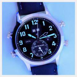 Pre Owned Patek Philippe Grand Complications 5520P-001 Black Platinum Automatic Men's Wristwatch 42mm