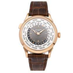 patek world time rose gold