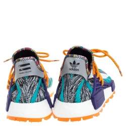 Pharrell Williams x Adidas Multicolor Fabric Solar HU NMD Solar Pack - M1L3L3 Sneakers Size 45.5