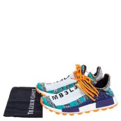 Pharrell Williams x Adidas Multicolor Fabric Solar HU NMD Solar Pack - M1L3L3 Sneakers Size 45.5