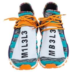 Pharrell Williams x Adidas Multicolor Fabric Solar HU NMD Solar Pack - M1L3L3 Sneakers Size 45.5