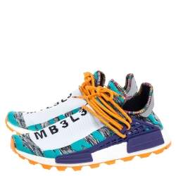 Pharrell Williams x Adidas Multicolor Fabric Solar HU NMD Solar Pack - M1L3L3 Sneakers Size 45.5