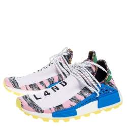 Pharrell Williams x Adidas Multicolor Fabric Solar HU NMD Solar Pack - M0TH3R Sneakers Size 45 1/3