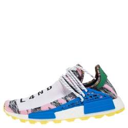 Pharrell Williams x Adidas Multicolor Fabric Solar HU NMD Solar Pack - M0TH3R Sneakers Size 45 1/3