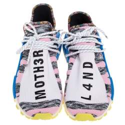 Pharrell Williams x Adidas Multicolor Fabric Solar HU NMD Solar Pack - M0TH3R Sneakers Size 45 1/3