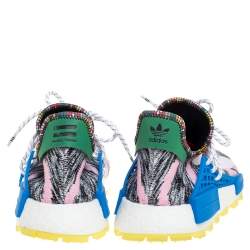 Pharrell Williams x Adidas Multicolor Fabric Solar HU NMD Solar Pack - M0TH3R Sneakers Size 45 1/3