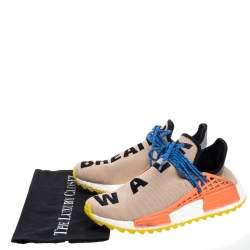 Pharrell Williams x adidas Beige Fabric Human Body NMD Sneakers Size 40 2/3