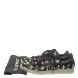 Adidas Stan Smith x Pharrell Williams Diamond Print Calf Hair Low Top Sneakers Size 42 2/3