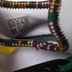 Pharrell Williams x Adidas White Fabric Human Body NMD Sneakers Size 44