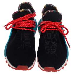 Pre Owned Adidas x Pharell Williams Black Primeknit Human Body NMD Size 40.5