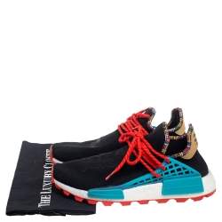 Pre Owned Adidas x Pharell Williams Black Primeknit Human Body NMD Size 40.5
