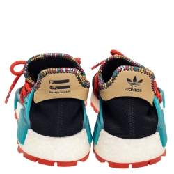 Pharrell Williams x adidas Black Fabric Human Body NMD Sneakers Size 42