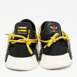 Pharrell Williams x Adidas Black Fabric Human Body NMD Sneakers Size 43 1/3