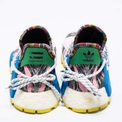 Pharrell Williams x Adidas Multicolor Fabric Solar HU NMD Solar Pack - M0TH3R Sneakers Size 41 1/3