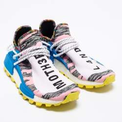 Pharrell Williams x Adidas Multicolor Fabric Solar HU NMD Solar Pack - M0TH3R Sneakers Size 41 1/3