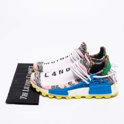 Pharrell Williams x Adidas Multicolor Fabric Solar HU NMD Solar Pack - M0TH3R Sneakers Size 41 1/3