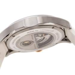 Philip Stein white Skeleton Stainless Steel Prestige Men's Wristwatch 45 mm