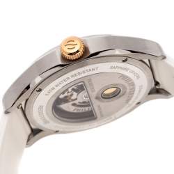 Philip Stein white Skeleton Stainless Steel Prestige Men's Wristwatch 45 mm