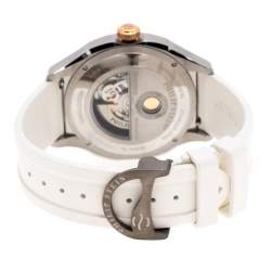 Philip Stein white Skeleton Stainless Steel Prestige Men's Wristwatch 45 mm