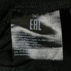 Phillipp Plein Fucking Fresh Black Distressed Front Zip Hoodie XS