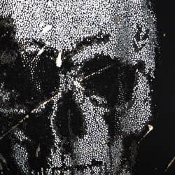 Pre Owned Philipp Plein Black Cotton Crystal Embellished Like Sparks T-Shirt 5XL