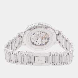 Pre Owned Piaget Dancer G0A34054 Silver 18K White Gold, Diamond Manual Winding Men's Wristwatch 38mm