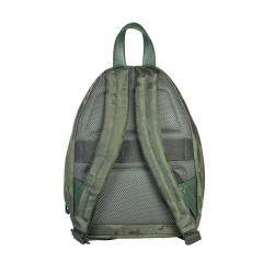 Piquadro Green Camouflage Nylon Backpack