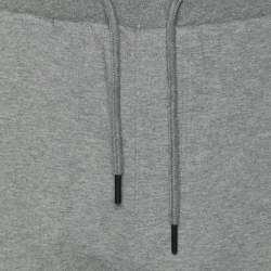 Plein Grey Jersey Logo Print Jogger Pants L