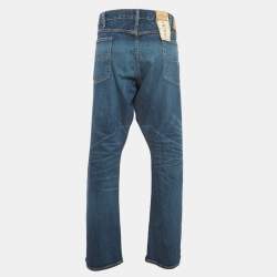 Pre Owned Polo Ralph Lauren Blue Denim Slim Fit Jeans 4XL Waist 42"
