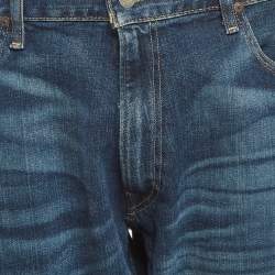 Pre Owned Polo Ralph Lauren Blue Denim Slim Fit Jeans 4XL Waist 42"