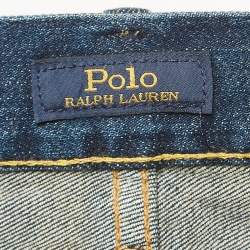 Pre Owned Polo Ralph Lauren Blue Denim Slim Fit Jeans 4XL Waist 42"