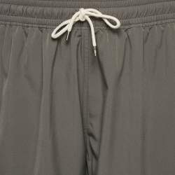 Pre Owned Polo Ralph Lauren Grey Synthetic Travelers Shorts XL