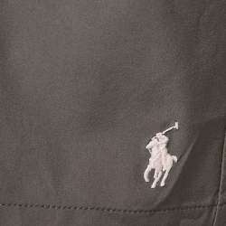 Pre Owned Polo Ralph Lauren Grey Synthetic Travelers Shorts XL