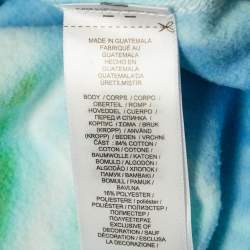 Pre Owned Polo Ralph Lauren Multicolor Tie-Dye Cotton Fleece Sweatshirt L