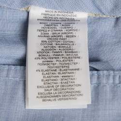 Pre Owned Polo Ralph Lauren Beige Cotton Blend Stretch Straight Fit Shorts L