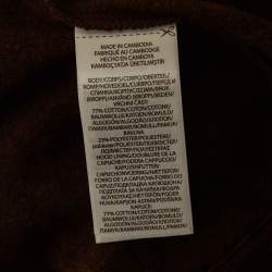 مملوكة مسبقًا هودي بولو رالف لورين بني سحاب تريكو قطن مقاس متوسط