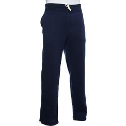 Pre Owned Polo Ralph Lauren Navy Blue Cotton Knit Track Pants XL