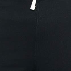 مملوكة مسبقًا بنطلون رياضي بولو باي رالف لوران قطن تريكو أسود برباط مقاس كبير جدًا - إكس لارج