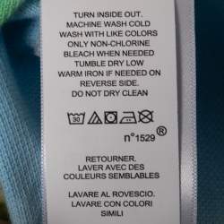 Pre Owned Polo Ralph Lauren Multicolor Tie-Dye Cotton Polo Shirt M   