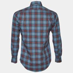 Pre Owned Polo Ralph Lauren Multicolor Checkered Cotton Classic Fit  Shirt XS