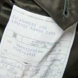 Pre Owned Polo Ralph Lauren Green Cashmere Single Breasted Blazer L
