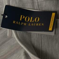 Pre Owned Polo Ralph Lauren Grey Knit Joggers XL