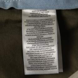 Pre Owned Polo Ralph Lauren Green Cotton Straight Fit Trousers L