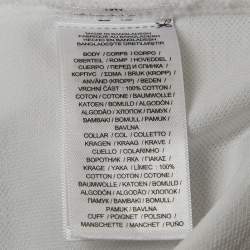مملوكة مسبقًا Polo Ralph Lauren White Logo Embroidered Cotton Pique Knit Polo T-Shirt XL