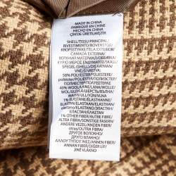 Pre Owned Polo Ralph Lauren Brown Houndstooth Wool Blend Blazer XL
