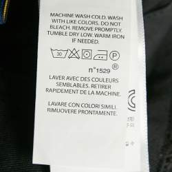 Pre Owned Polo Ralph Lauren Black Cotton Selvedge Chino Straight Fit Pants XXL