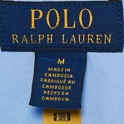 Polo Ralph Lauren Blue Cotton Shirt and Shorts M