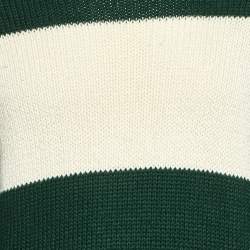 Pre Owned Polo Ralph Lauren Green Knit Turtle Knit Sweater M 