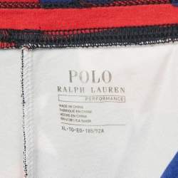 مملوكة مسبقًا Polo Ralph Lauren Multicolor Printed Cotton Knit Trackpants XL
