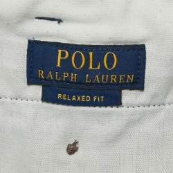 Pre Owned شورت بولو رالف لورين قطن أزرق كحلي مقاس كبير (لارج)